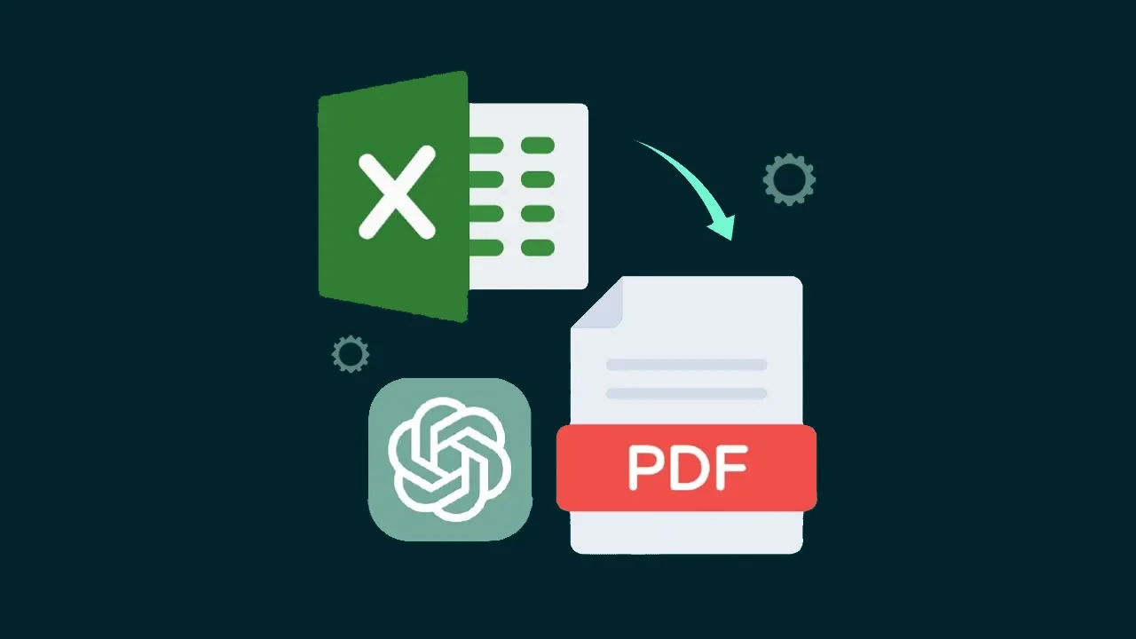 Convert Excel Worksheets to PDF with ChatGPT