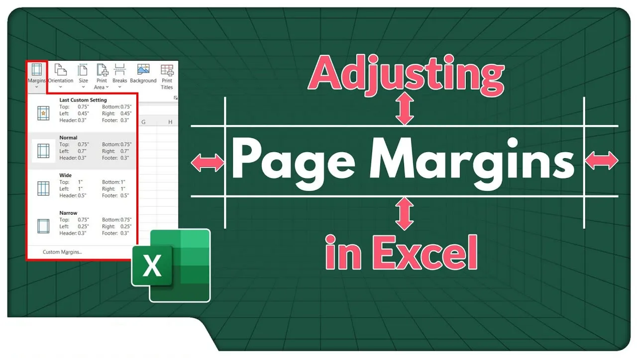 how-to-changing-margins-in-excel