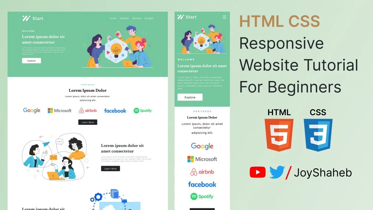 Build A Responsive Website With HTML And CSS: A Tutorial For Beginners