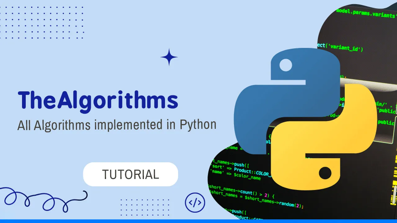 TheAlgorithms: The Ultimate Library of Algorithms in Python