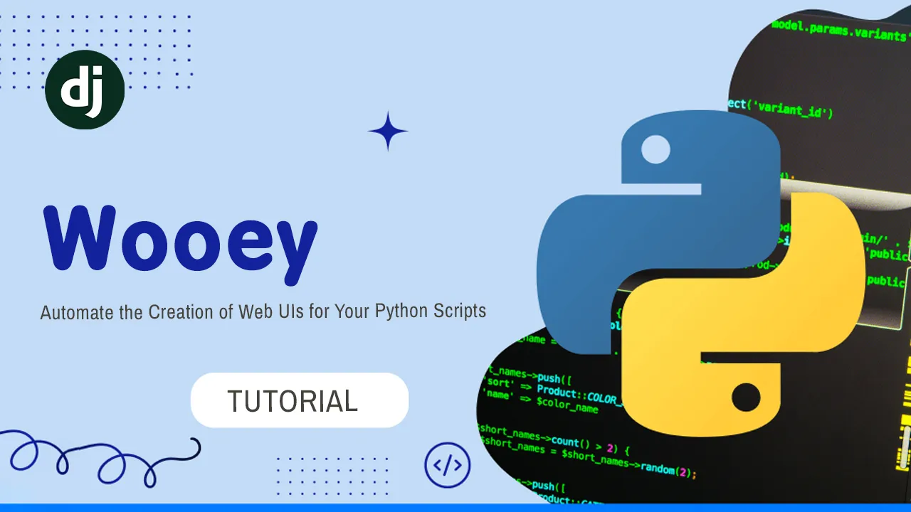 Wooey: Automate the Creation of Web UIs for Your Python Scripts