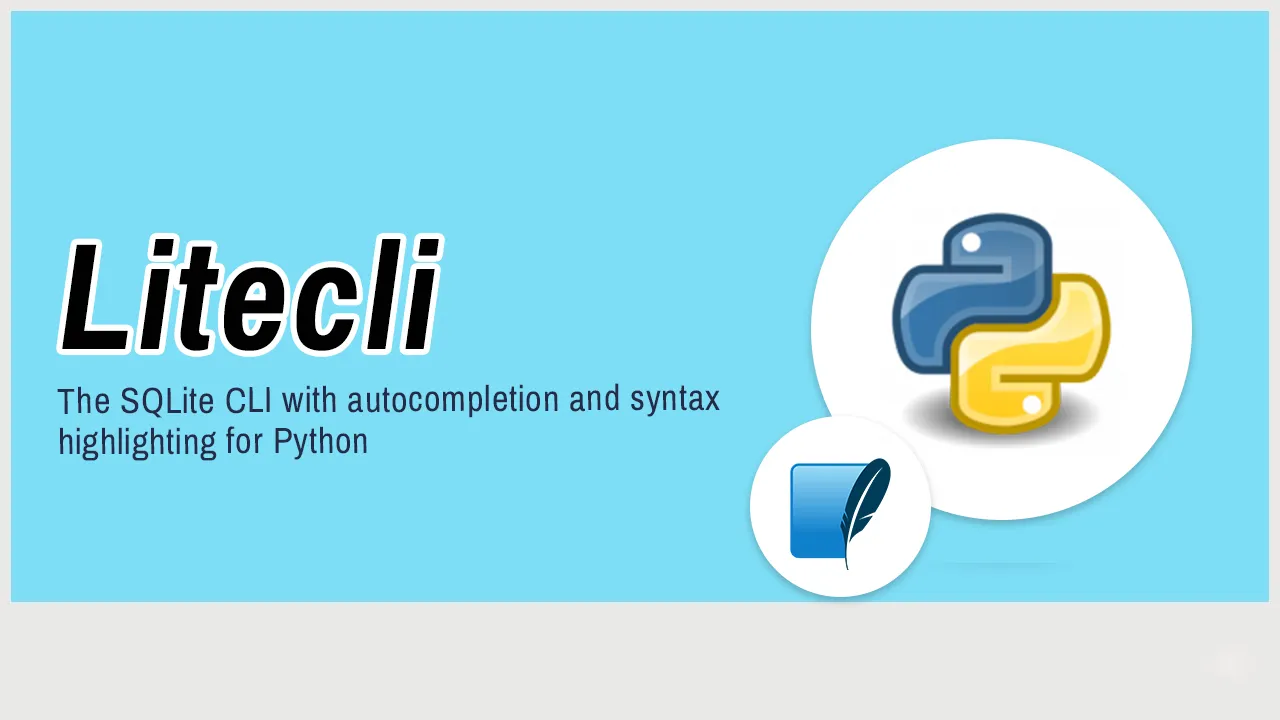 The SQLite CLI with autocompletion and syntax highlighting for Python