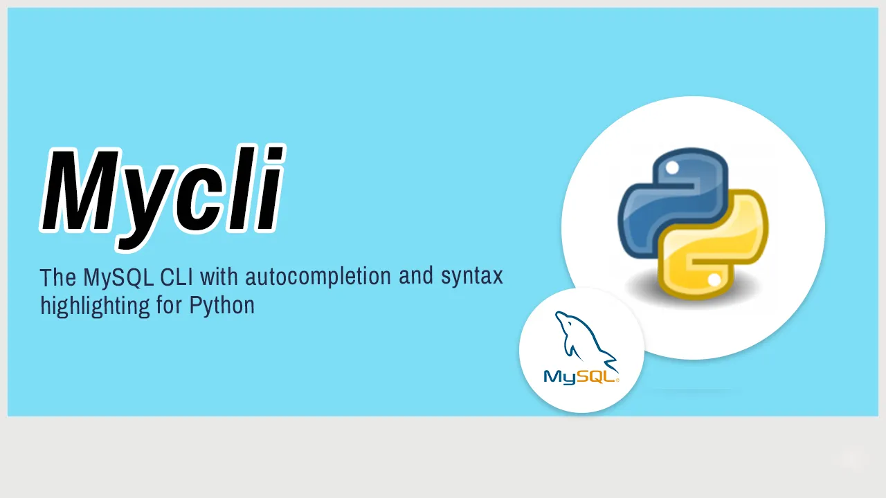 The MySQL CLI with autocompletion and syntax highlighting for Python