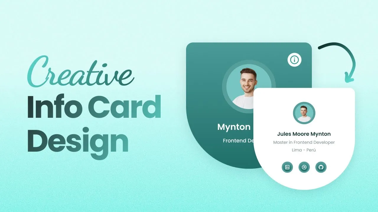 How to Create an Animated Profile Card with HTML and CSS