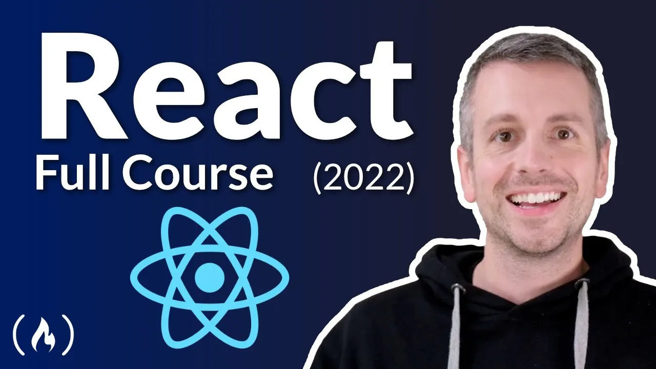  Full Course for Beginners to Learn React.js - React, Redux and React Hooks. 