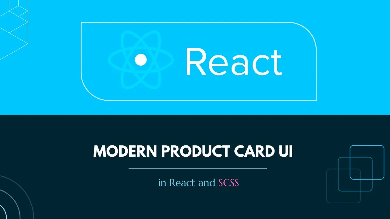 Modern Product Card UI in React and SCSS