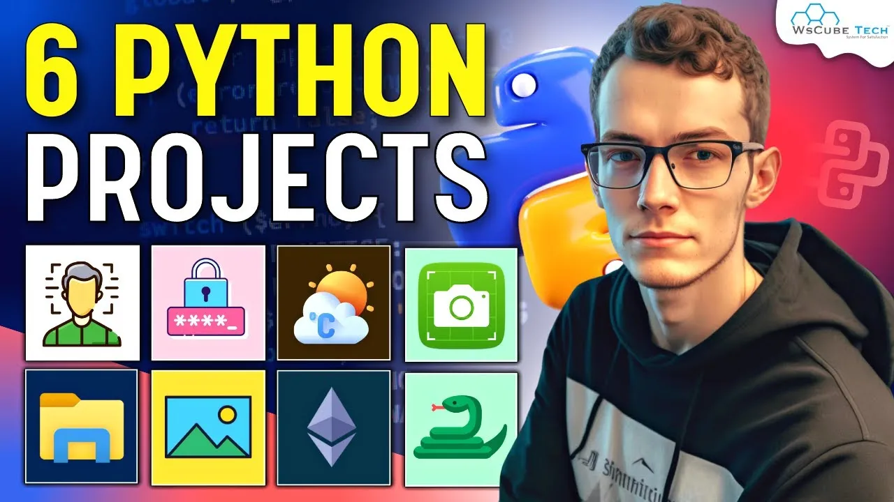 6 Python Projects that will Help you Get a Job