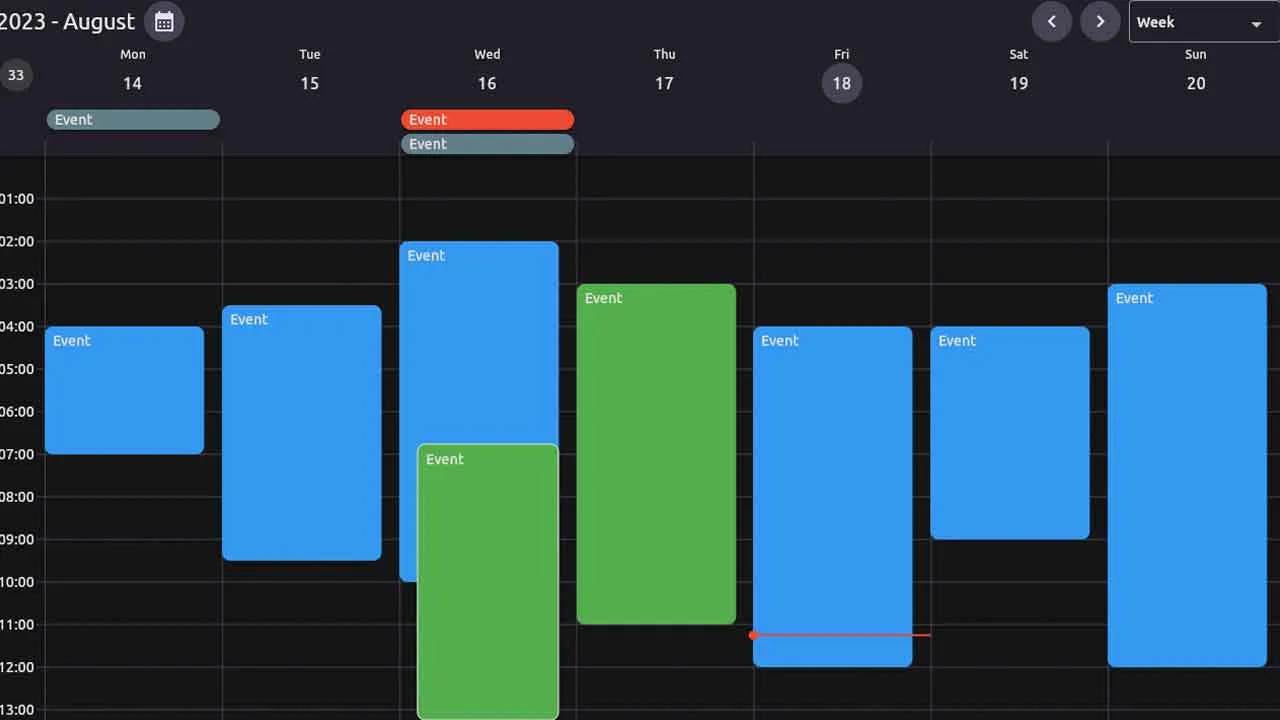 Flutter package offers a Calendar Widget featuring integrated Day