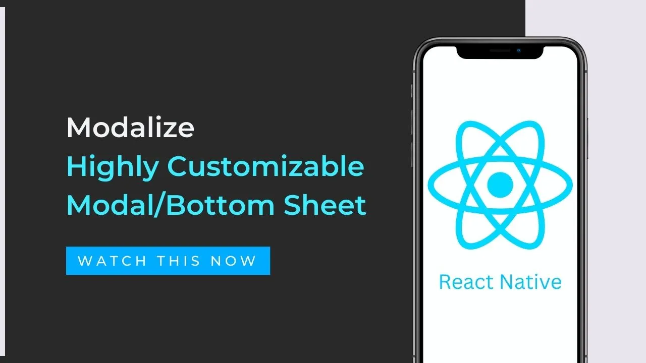 Modalize - Highly Customizable Modal/Bottom Sheet