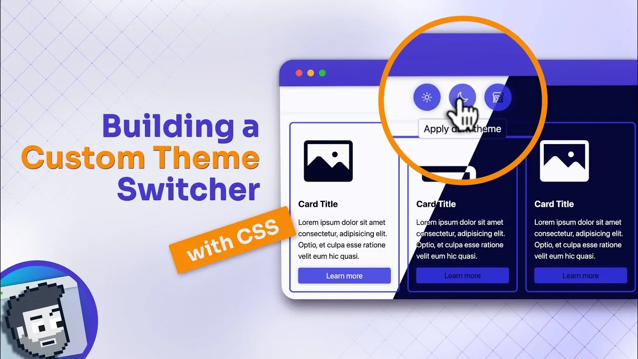 Create a custom color theme switcher with CSS variables