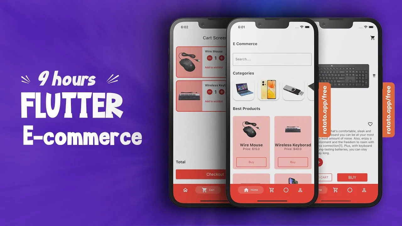 Build a Flutter E-Commerce App from Scratch