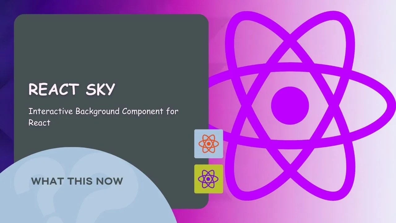 React Sky - Interactive Background Component for React
