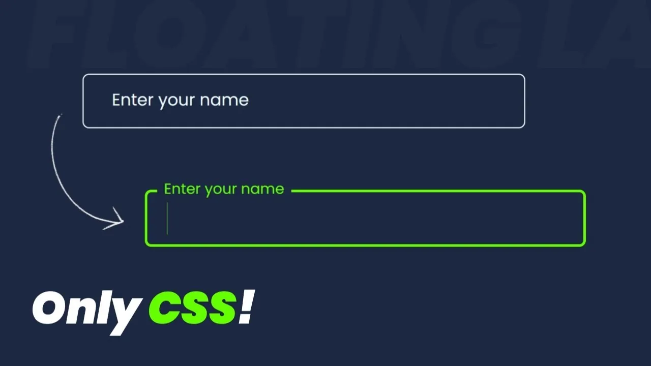 Create a Stunning Floating Label Input with CSS