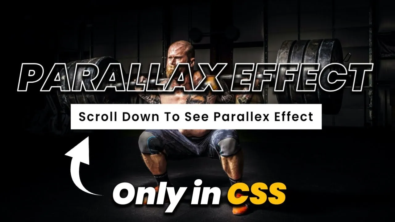 How To Create A Parallax Scrolling Effect In HTML And CSS