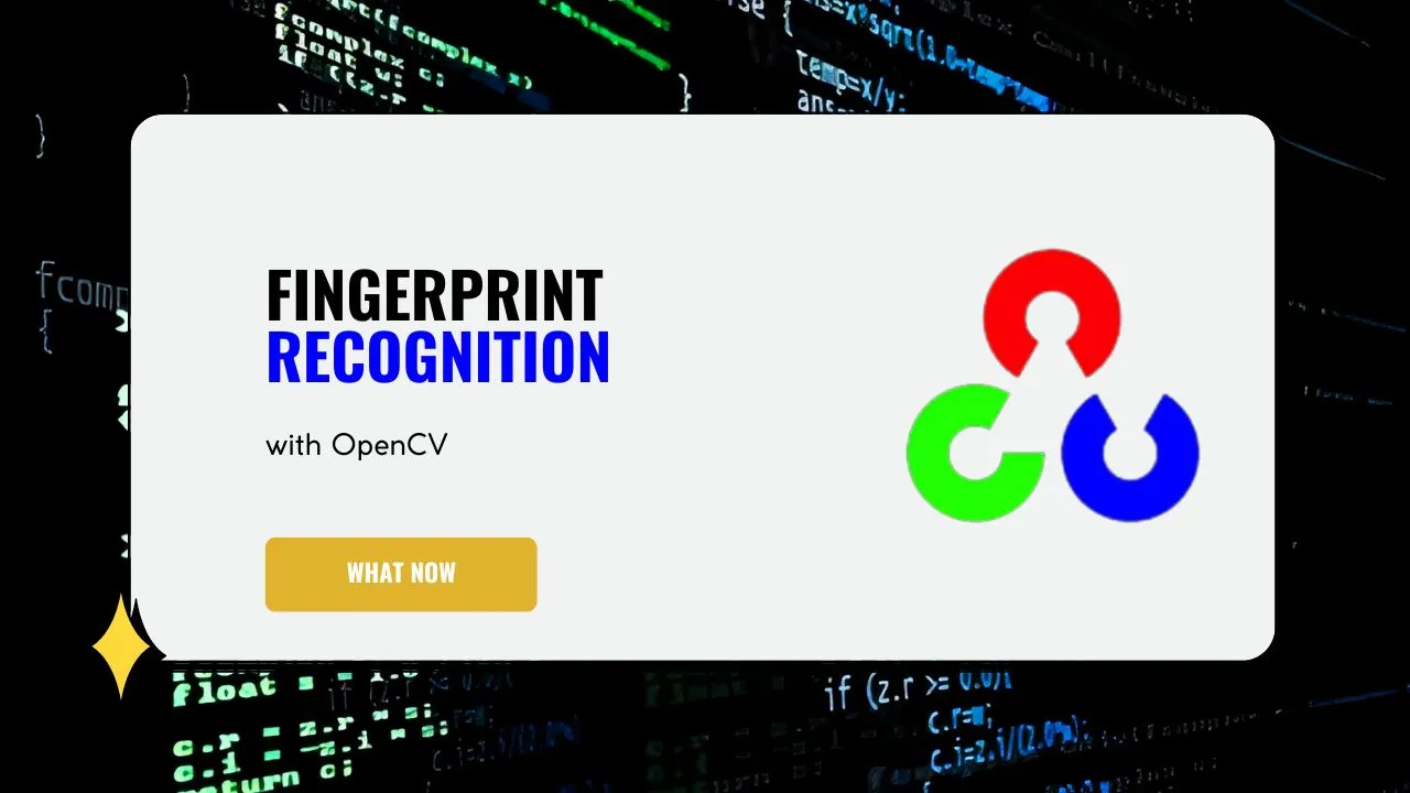 Fingerprint Recognition with OpenCV | Identify People with Fingerprint