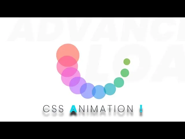 How to Create a Bubble Animated Loading Screen in CSS