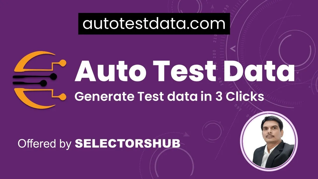 How to Generate Test Data with SelectorsHub AutoTestData