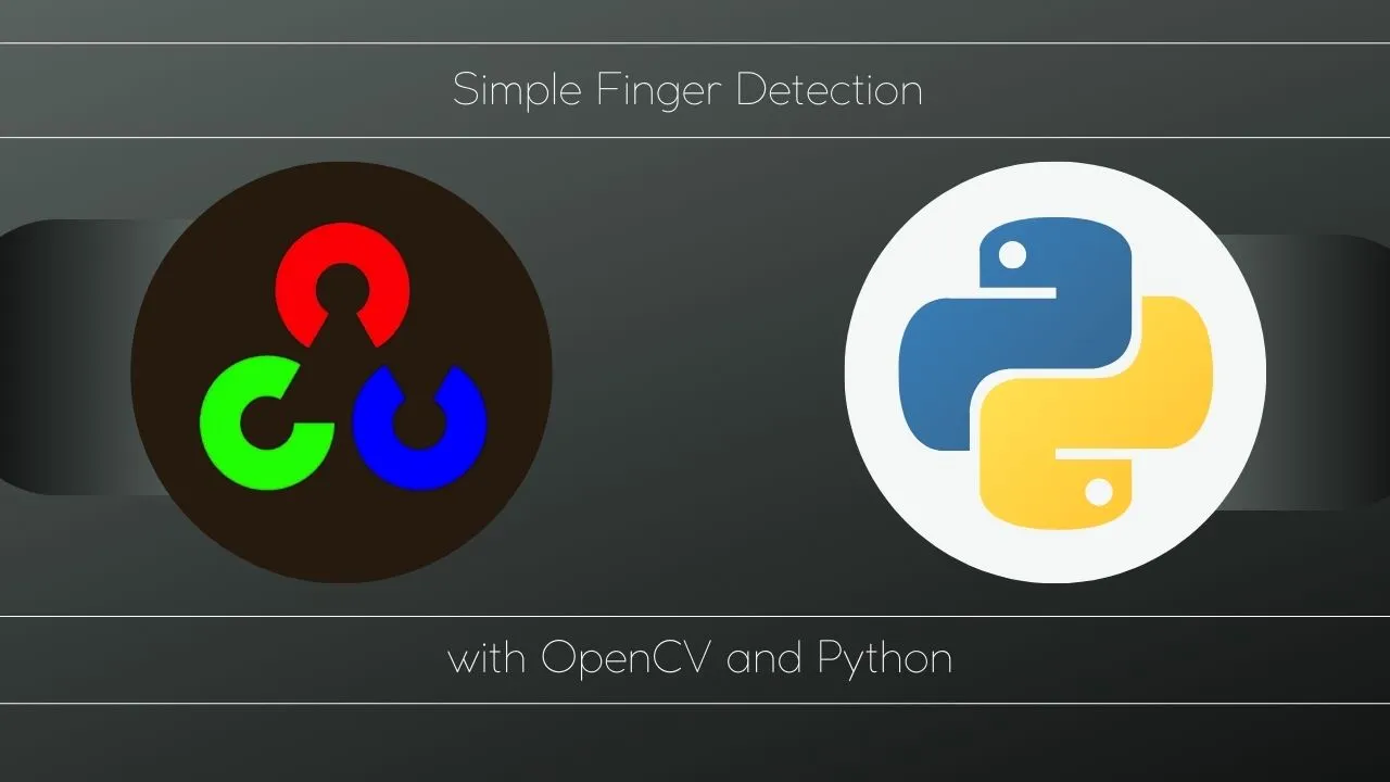 Simple Finger Detection with OpenCV and Python