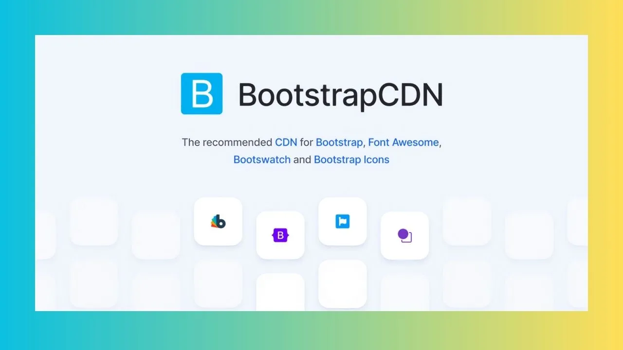 Free Bootstrap CDN Hosting