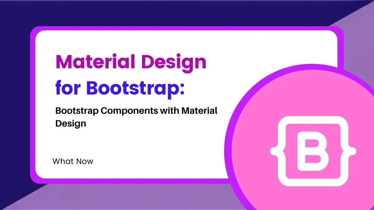 Material Design For Bootstrap