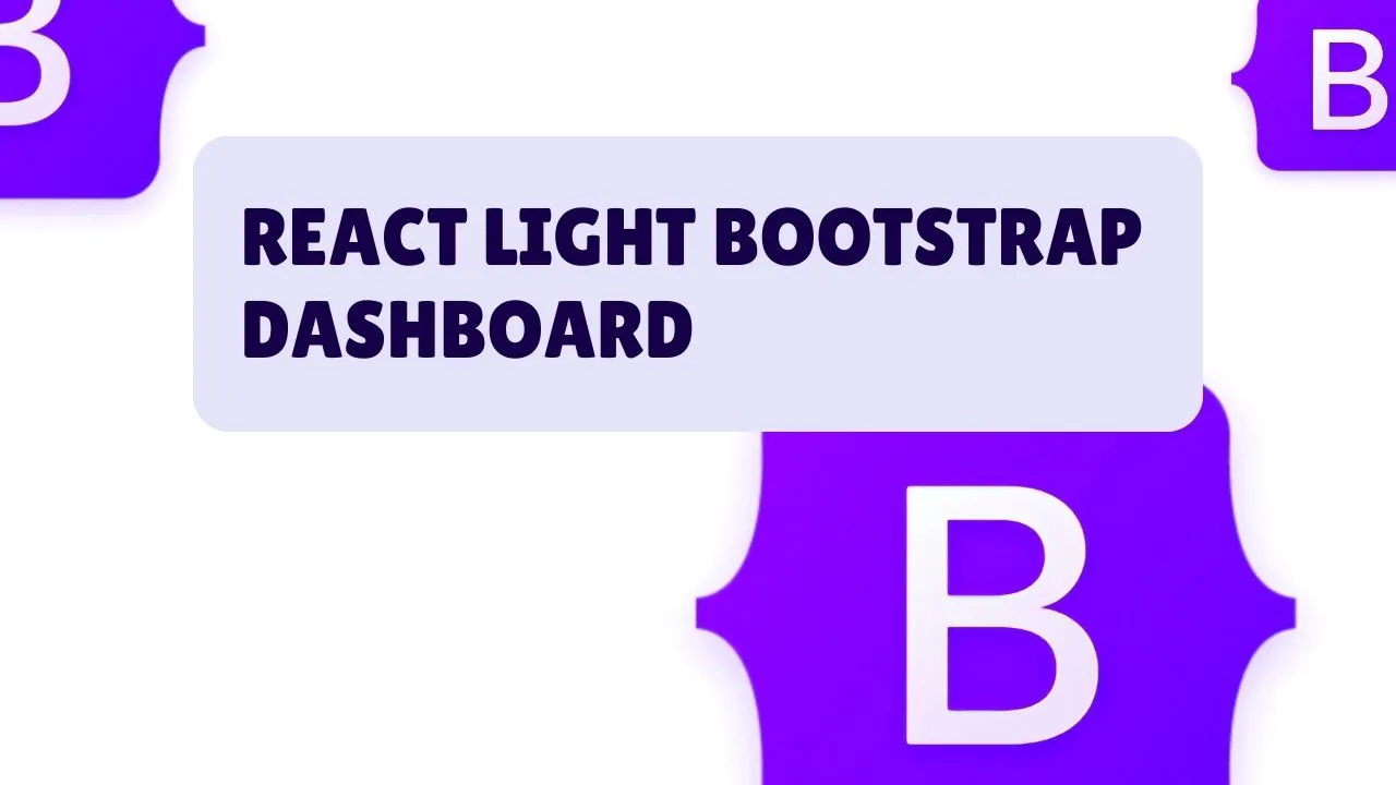 React Light Bootstrap Dashboard