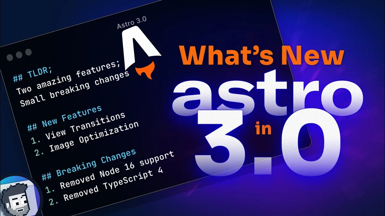 What's New in Astro 3.0: View Transitions, Image Optimization