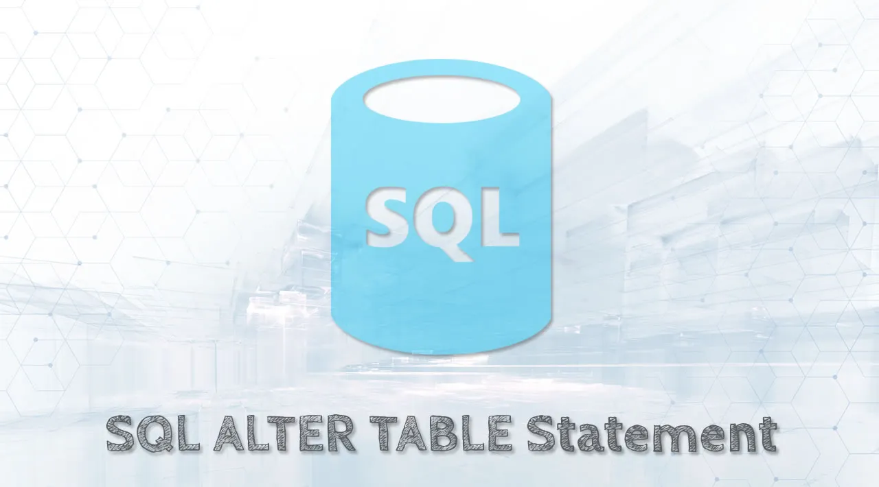 SQL Tutorial for Beginners: SQL ALTER TABLE Statement