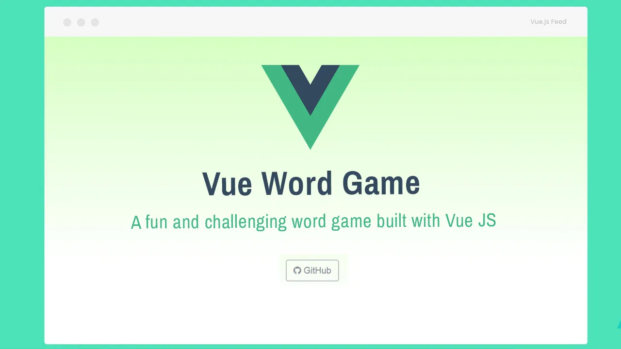 5 letter word with vue