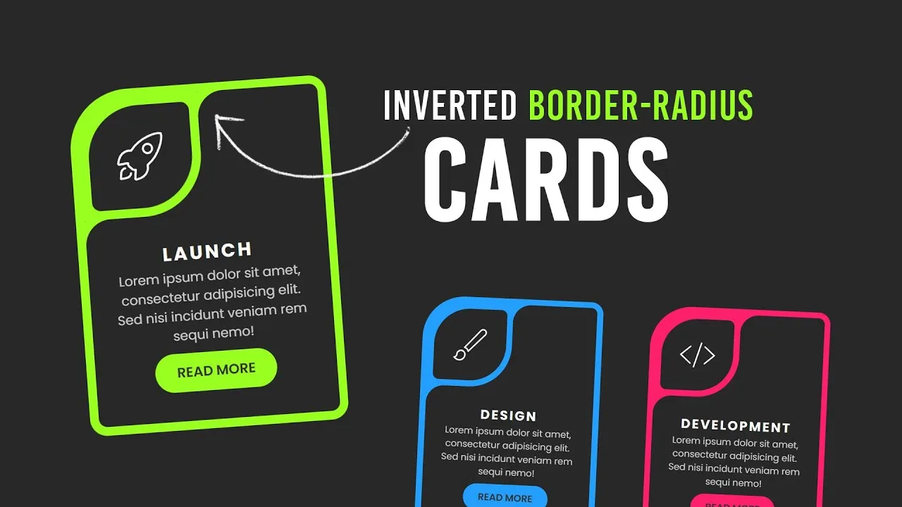 How to Make CSS Cards with Curved Outside Edges