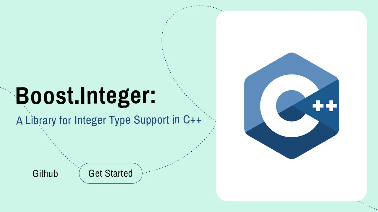 Boost.Integer A Library for Integer Type Support in C++