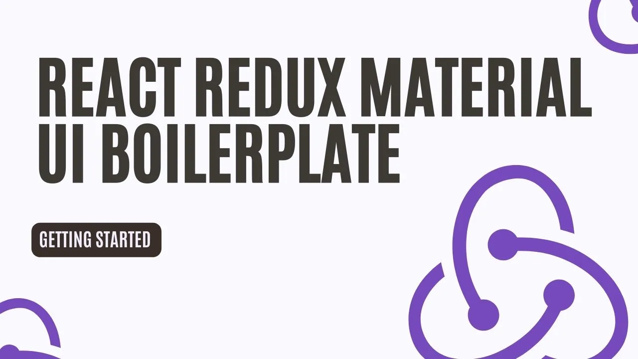 React Redux Material UI Boilerplate