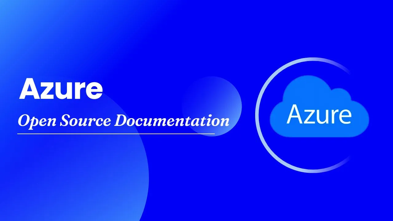 Azure Open Source Documentation