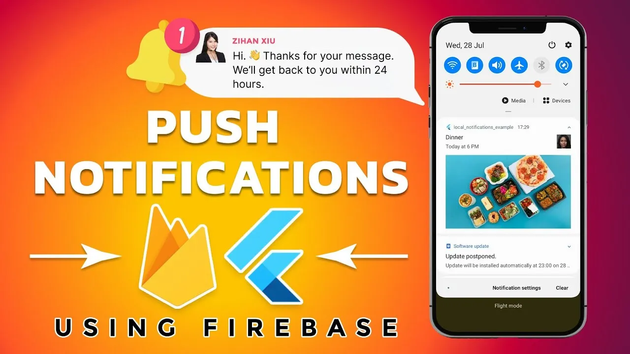 Send Push Notifications in Flutter with Firebase