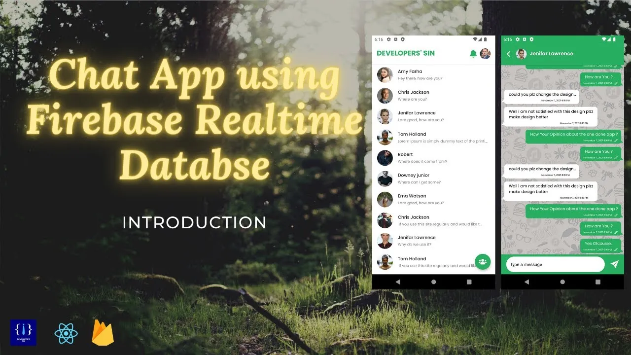 Build A Chat App With Firebase Realtime Database And React Native