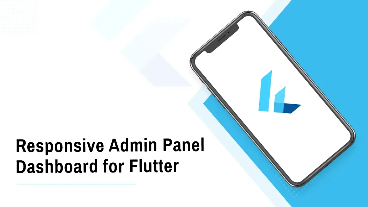 Responsive Admin Panel Dashboard for Flutter