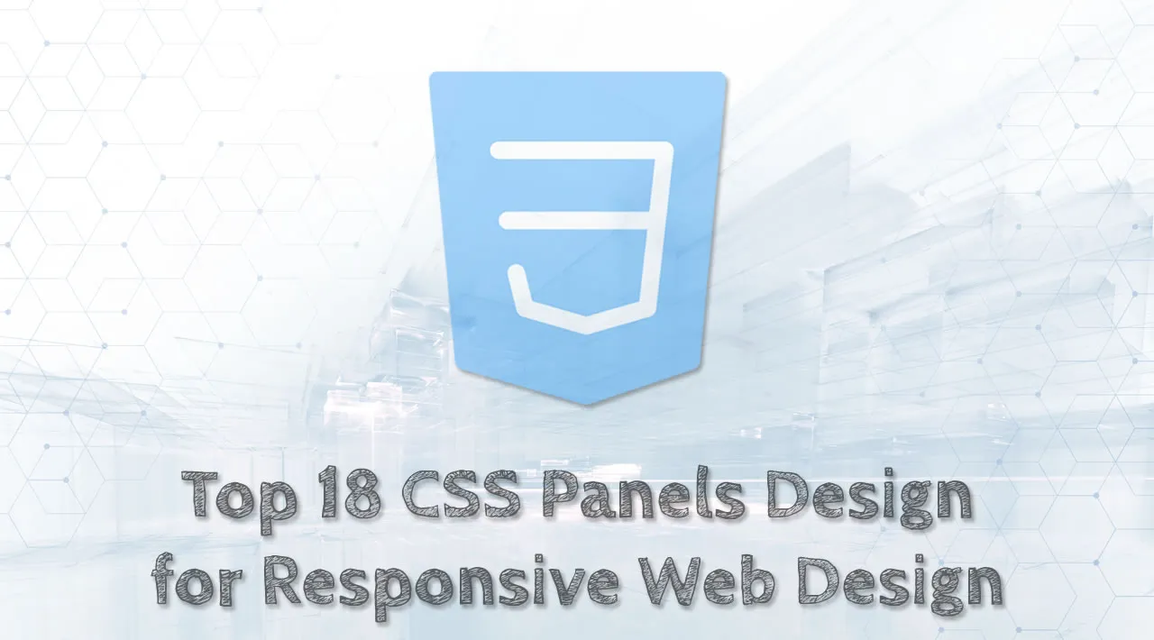 Top 18 Css Panels Design For Responsive Web Design