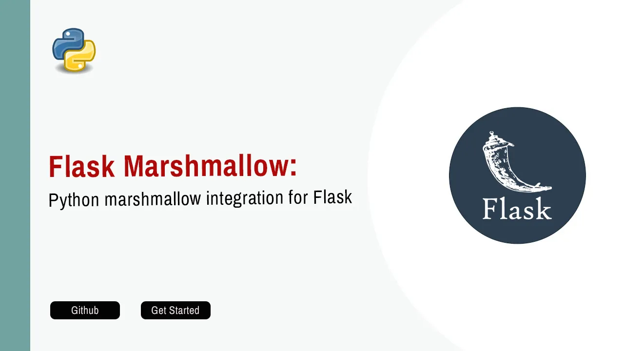 Flask Marshmallow Python marshmallow integration for Flask