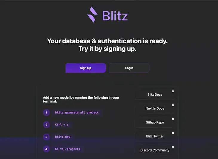 Build a Full-stack Next.js Application with Blitz