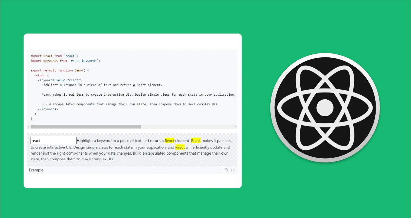 How to Highlight a Keyword in Text with React
