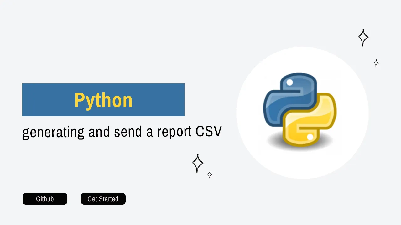 Generate and Email CSV Reports with Python and Django Rest Framework