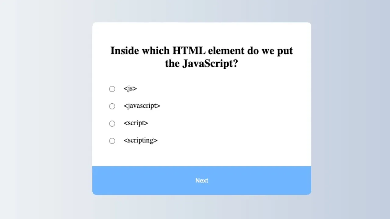 Create A Quiz App With Timer Using HTML CSS JavaScript By, 56 OFF