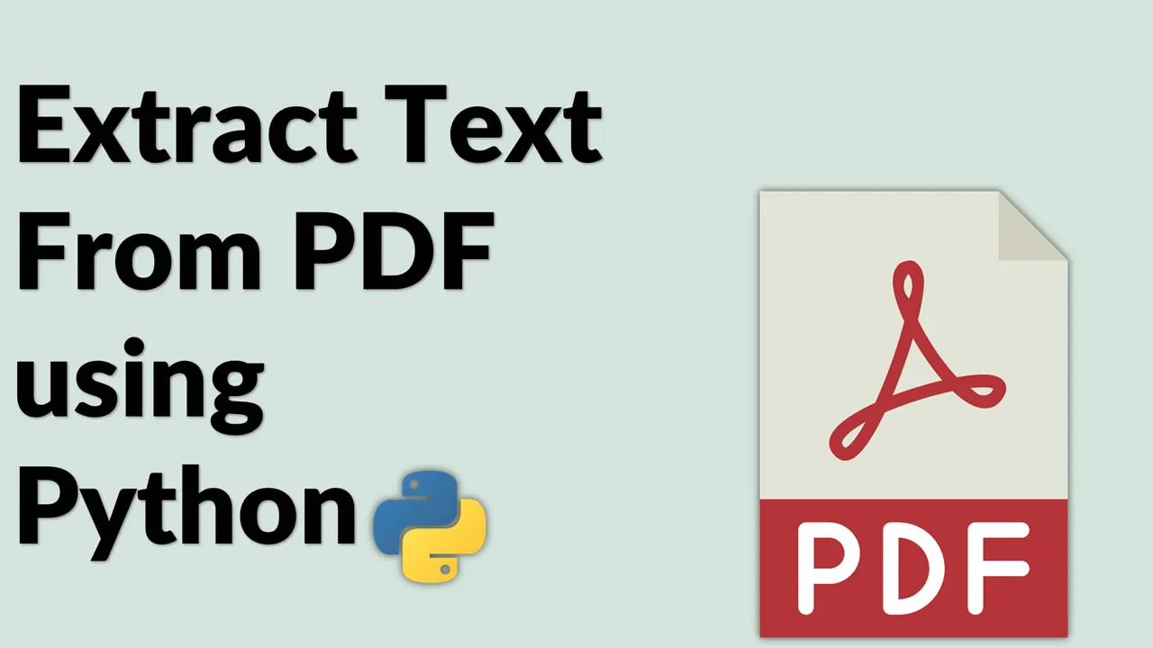 Extract Text From PDFs At Scale With Python Open-Source Tools