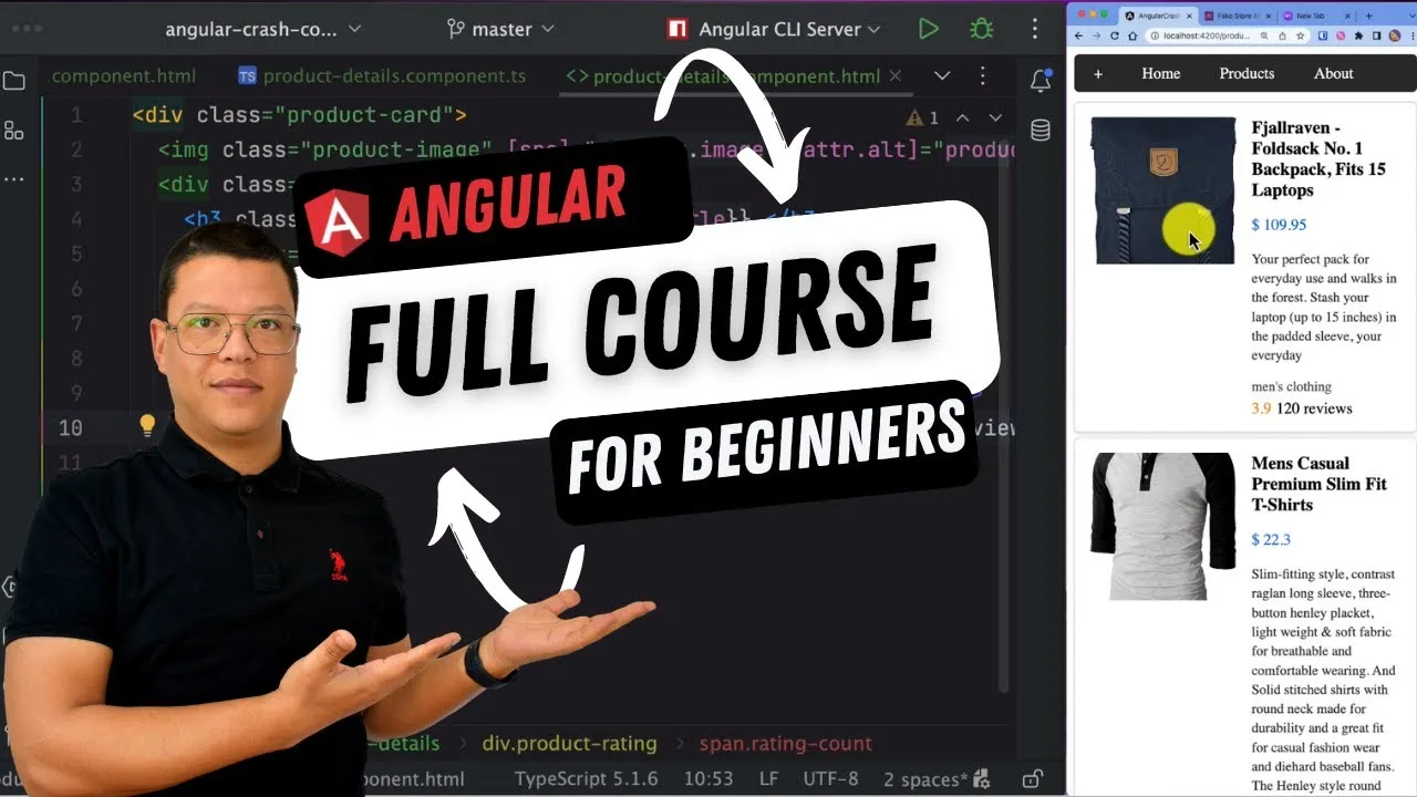 Angular Full Course For Beginners | 3 Hours Course