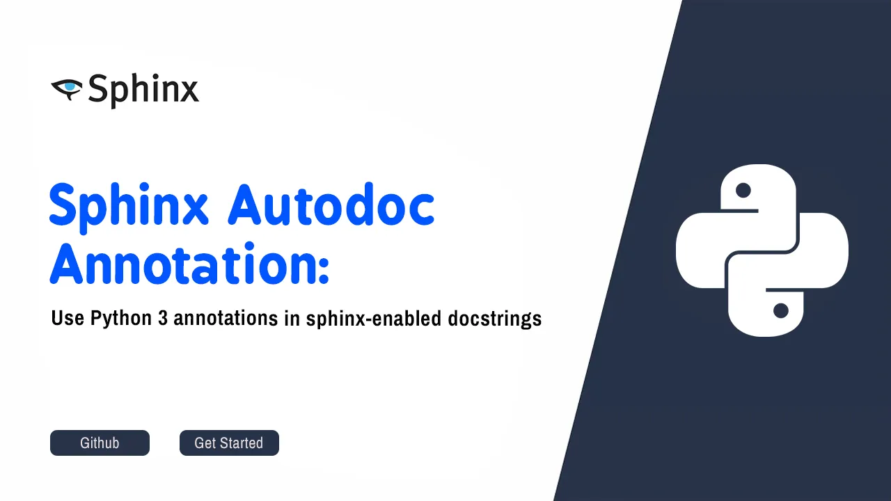 Sphinx Autodoc Annotation: The Easiest Way To Use Python 3 Annotations