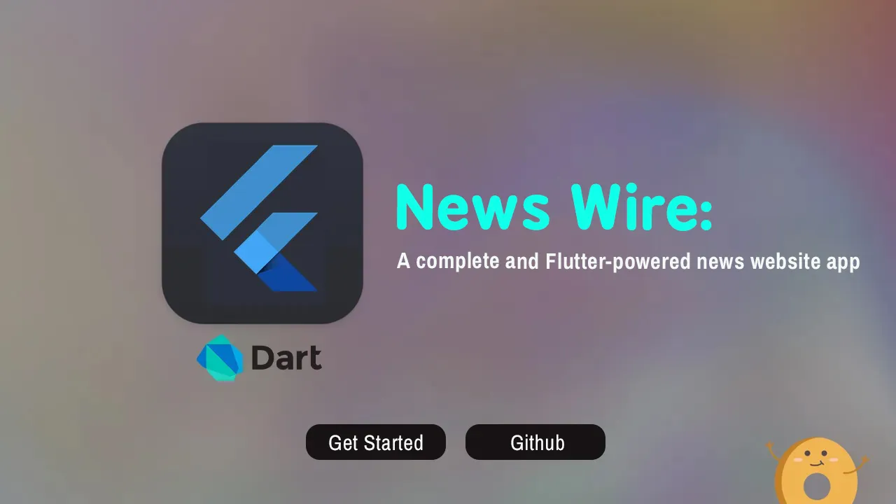 News Wire: A complete and Flutter-powered news website app