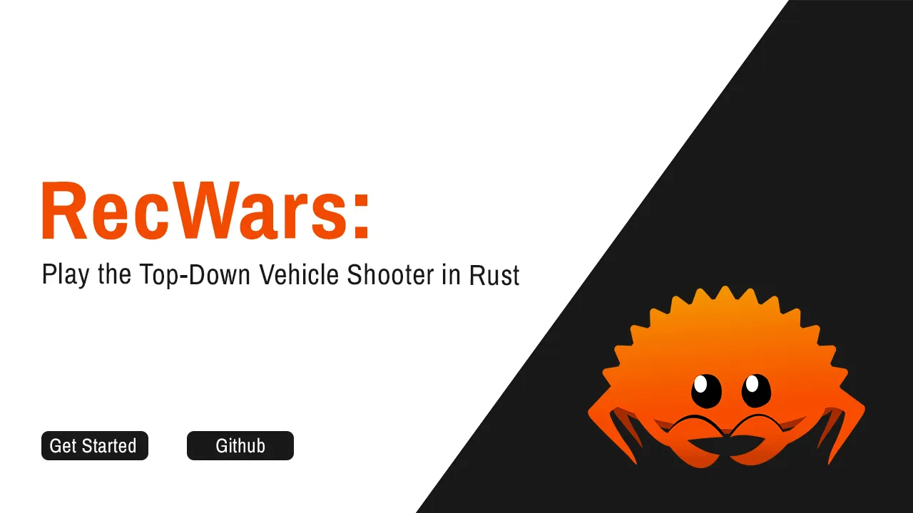 RecWars: Play the Top-Down Vehicle Shooter in Rust