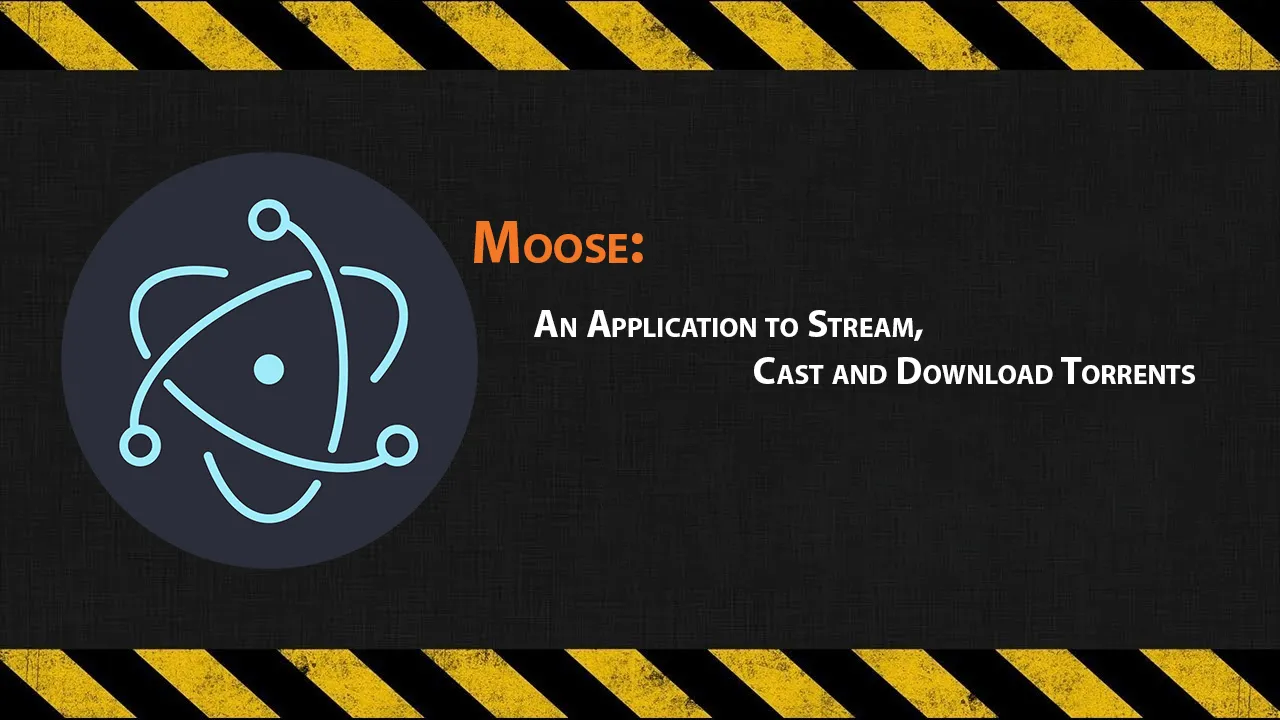 Moose: An Application to Stream, Cast and Download Torrents