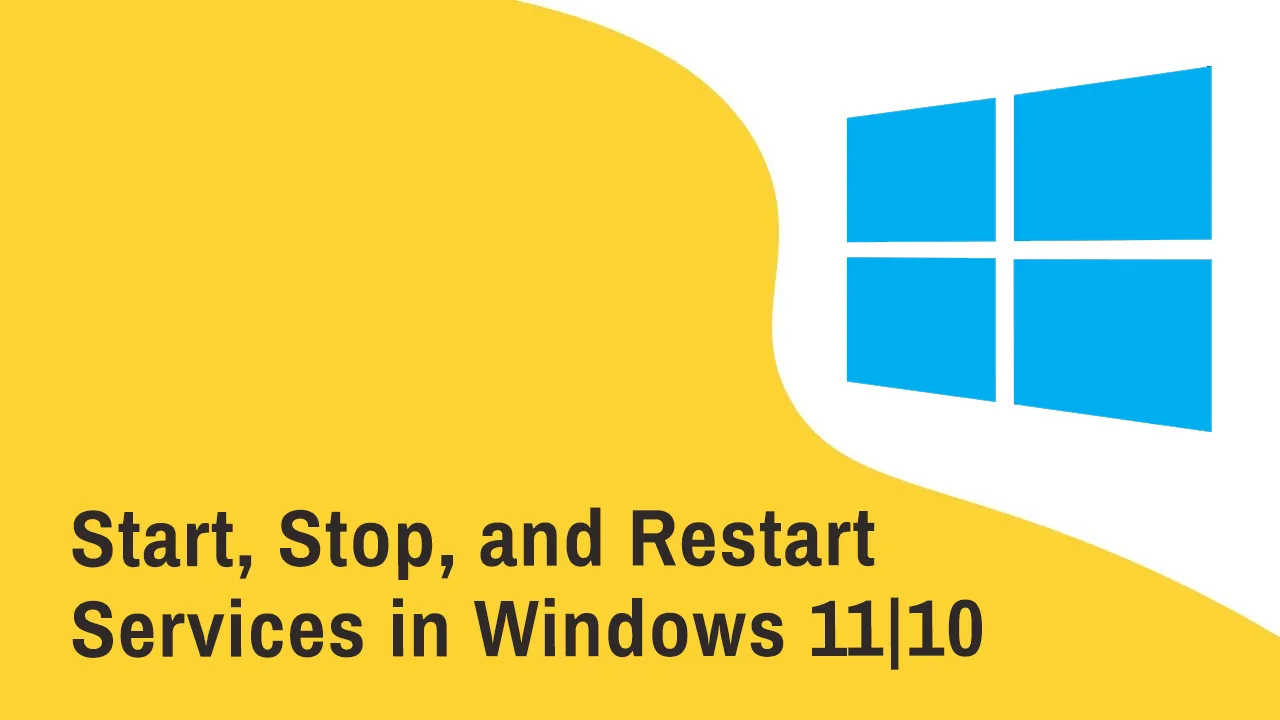 Windows 11/10 Services: How to Start, Stop, and Restart Them Using CMD