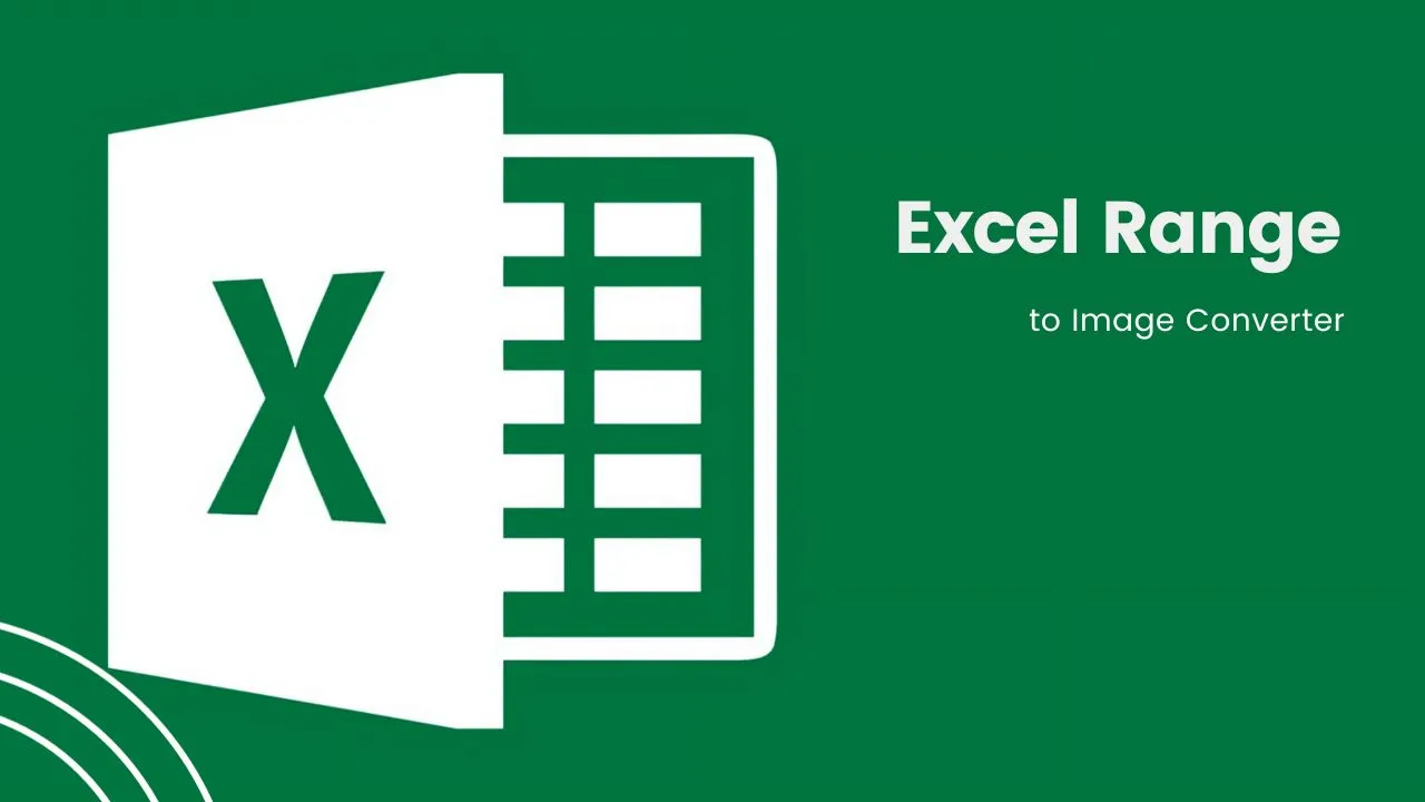 Excel Range to Image Converter