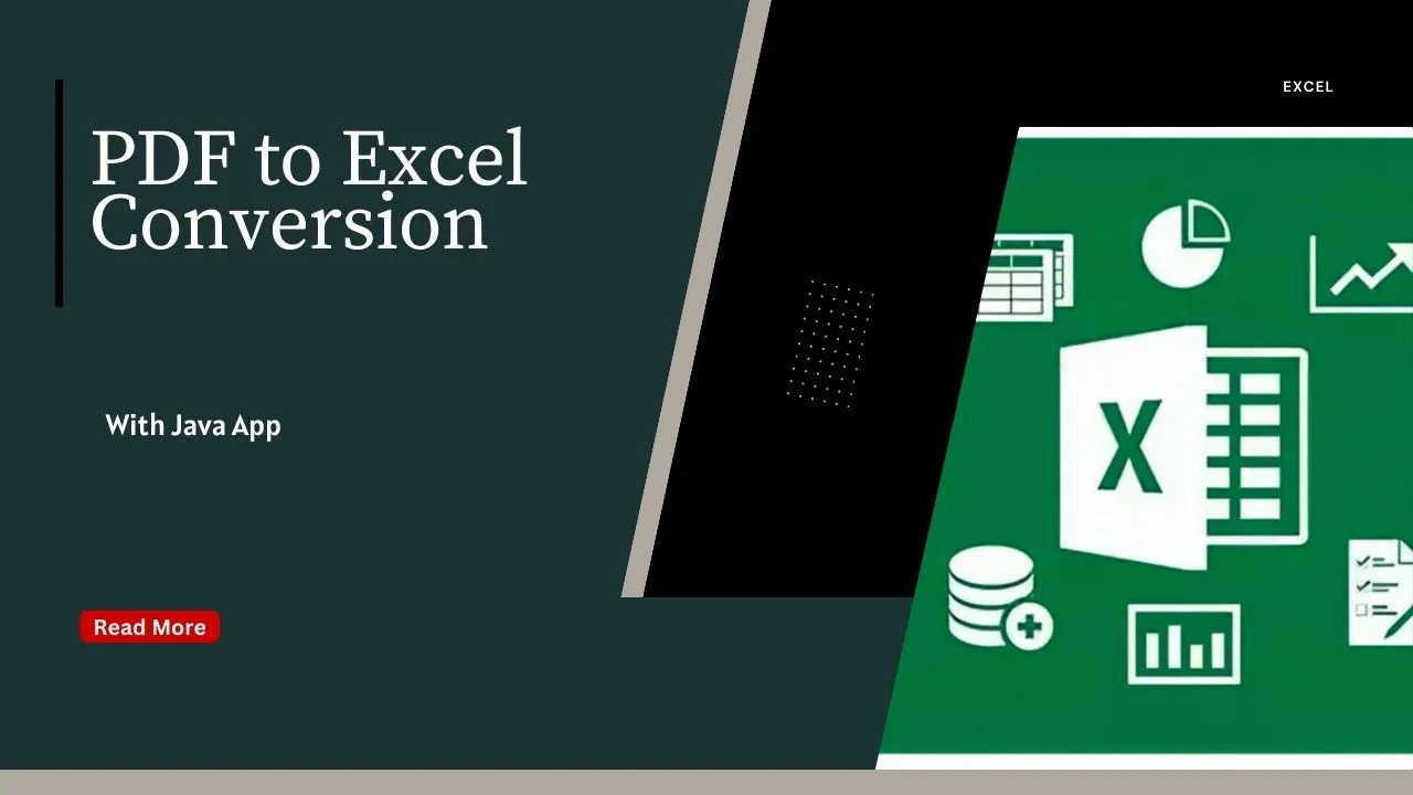 PDF to Excel Conversion with Java App